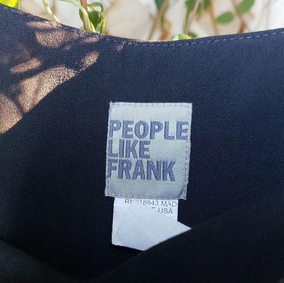 PEOPLE LIKE FRANK BLACK HIGH WAISTED WIDE - Picture 3 of 4